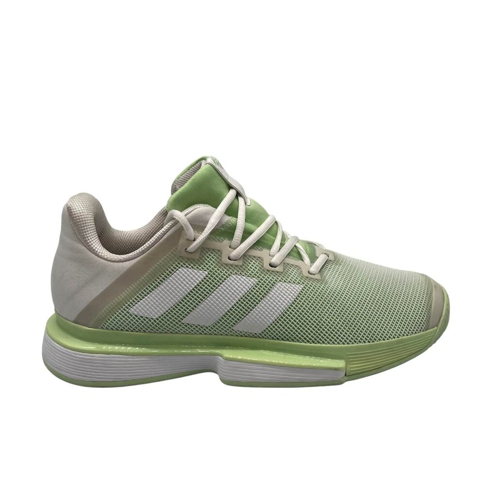 Adidas SoleCourt G26790 Women’s sz10 Green and White Tennis Shoes